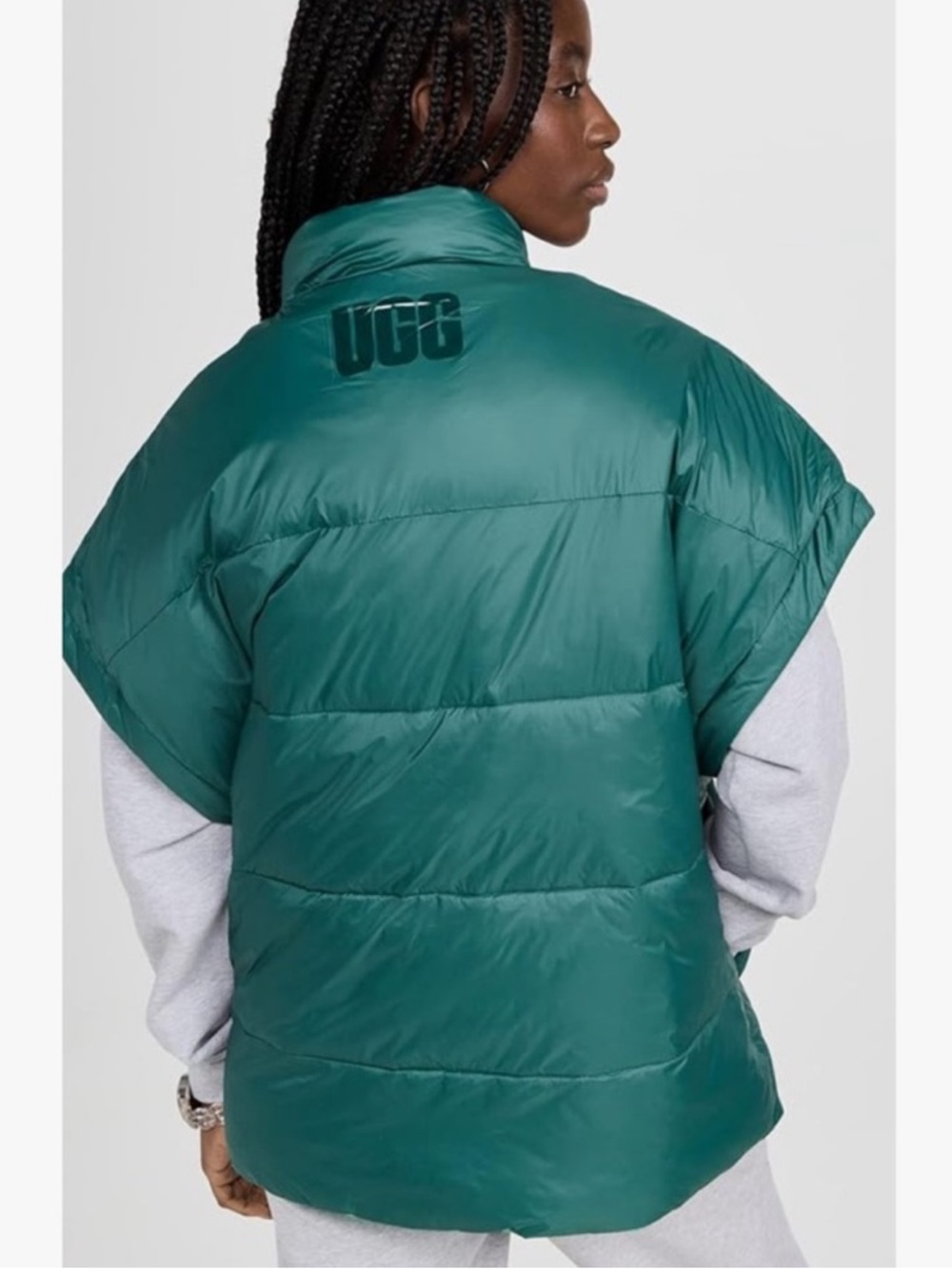 NWT UGG Sydnee reversible puffer vest women’s sz M, as is - Picture 3 of 15